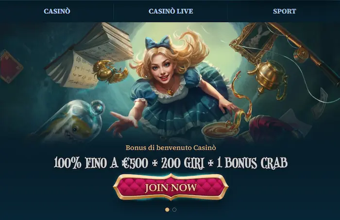 BetAlice Italia bonus